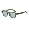 Gafas de Sol de Venta Cruzada Más Vendidas en Amazon para Hombre, Gafas de Sol de Moda Retro Tendencia para Mujer, Gafas de Sol Cuadradas de Gama Alta Europeas y Americanas