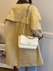 Bolso Cruzado Transfronterizo para Niña Textivo Casual Bolso de Hombro Único Estilo Rombo Moda Simple Lujo Ligero Bolso Cuadrado Pequeño