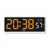 Reloj Despertador LED Popular de Amazon Reloj Despertador Multifunción Reloj de Escritorio Simple Pantalla de Temperatura Múltiples Relojes Despertadores 6660