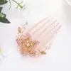 Peine, Pasador, Pinza para el Cabello, Accesorio para el Cabello, Flor para el Cabello, Peine de Inserción, Adorno de Cristal para el Cabello, Joyería de Aleación, Accesorio de Pasador para el Cabello de Mujer Adulta
