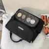 Novo japonês original diário all-match transparente saco de dor saco de bebê ombro crossbody lona bolsa feminina estudante saco de dor gostoso