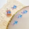 Nuevo Estilo Peces Marinos Realistas Transparente Dibujos Animados Decoraciones para Uñas Resina Pequeños Accesorios Uñas Portátiles DIY Accesorios para Pendientes