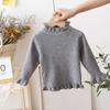 [En stock, ropa para niños, suéter para niños y niñas, camisa básica que combina con todo, suéter para bebé, suéter grueso, ropa de otoño e invierno para niños, nuevo]