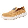 Zapatos Casuales de Cuero Genuino para Hombre de Talla Grande Transfronterizos 2024 Mocasines Retro Zapatos sin Cordones de Piel de Cerdo Zapatos Casuales de Cuero para Hombre