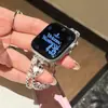 Pulseira de Relógio com Contas de Bolinhas em Formato de Coração Adequada para Apple Watch iWatch 12ª Geração 11/10