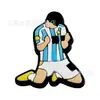 Zapatos de Fútbol Flor DIY Zuecos Accesorios Dibujos Animados de Gama Alta PVC Suave de Goma Hebilla de Zapato Accesorios Venta al por Mayor Transfronteriza