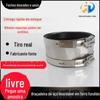 Conjunto de tubos de aço inoxidável Tipo A Conjunto de tubos Grampo flexível para tubo de ferro fundido Tubo de drenagem Grampo de aço inoxidável