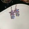 Pendientes de Perla con Goteo de Aceite Dulce Estilo Coreano con Diseño Exquisito y Sencillo, Pendientes de Nicho con un Toque de Lujo Ligero y Alta Gama
