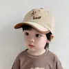 Chapéu de Bebê Estilo Fino Primavera e Outono Moda Coreana Boné de Beisebol para Meninos Proteção Solar ao Ar Livre para Bebês Boné de Beisebol da Moda para Meninas