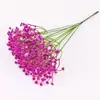 Flores de Gypsophila Artificiales al por Mayor para Decoración de Bodas, Accesorios para Fotos y Arreglos Florales para Banquetes de Boda