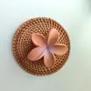 Diseño de Nicho Europeo y Americano Clip para la Parte Posterior de la Cabeza con Flor de Bauhinia Verano Horquilla con Flor de Huevo Elegante Clip de Tiburón Accesorios para el Cabello para Mujeres