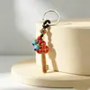 Estilo Tradicional Chino Aleación Qian Daojia Tesoros Llavero Colgante Adorno Regalo Artesanía para Hombres y Mujeres, Venta al por Mayor para Vendedores Ambulantes