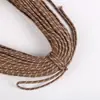Corda Paracord 5mm Sete Fios Tecida à Mão 2m Material Artesanal DIY para Tecelagem de Pulseiras e Cordas Coloridas Trançadas