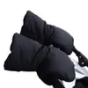 Guantes térmicos para cochecito de bebé, directos de fábrica, forro polar grueso, a prueba de viento, cubierta térmica para manillar de cochecito infantil, venta al por mayor