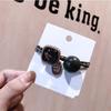 Corda de Cabeça Dongdaemun Celebridade da Internet ins Elegante Pulseira de Couro Corda de Cabelo Estilo Coreano Faixa de Cabelo Pulseira Uso Duplo Adorno de Cabeça Simples