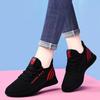 Novos Sapatos de Tecido Velho Pequim Primavera e Outono Sapatos Femininos para Caminhada Solado Macio Antiderrapante Sapatos Esportivos Sapatos de Lona Sapatos de Malha Respirável