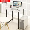 Escritorio de oficina simple y moderno con cajones, escritorio para computadora, estación de trabajo de oficina, muebles de oficina comerciales
