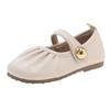 Zapatos para Niña Verano Princesa Zapatos de Piel 2025 Nueva Primavera y Otoño Estilo Pequeño Fragante Niñas Pequeñas Suela Suave Zapatos Bebé Doudou