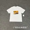 Comercio Exterior Transfronterizo Marca de Moda Nueva Camiseta Casual Holgada de Manga Corta con Estampado de Letras para Hombre y Mujer Parte Superior de Manga Media de Marca de Moda