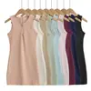 3464- Saia Sexy Estilo Europeu Justa ao Corpo 2026 Primavera/Verão Novo Vestido Colete Emagrecedor Acinturado Feminino