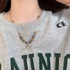 Collar Estilo Chino Retro Nuevo Candado de la Paz Xiangyun Diseño Nicho de Alta Gama para Mujer Cuerda Trenzada Hecha a Mano Regalo para Novia