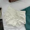Cueca Boxer Listrada Antibacteriana Fresca Curativa 10A para Mulheres Algodão Modal Elástica Ajustada ao Corpo Confortável Algodão Puro Gancho Estendido