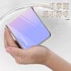 Para Samsung ZFlip6 Funda para Teléfono Pantalla Plegable Tres en Uno Electrochapada Vidrio Funda Protectora Color Degradado Simple Cambiante
