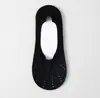 Calcetines Invisibles de Seda de Hielo para Mujer, Corte Bajo, Antideslizante de Silicona, No se Resbalan, Calcetines Cortos Finos y Transpirables de Verano, Calcetines de Corte Bajo para Mujer