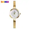 Reloj Minimalista y Ligero Estilo Coreano Business Casual para Mujer con Correa de Acero, Color Oro Rosa de Moda, Reloj de Cuarzo Popular en Internet