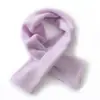 Cachecol de Cashmere Feminino 100% Cashmere Puro Outono Inverno Versátil Cor Sólida Tricô Perfurado Quente Versátil Cachecol de Proteção para o Pescoço