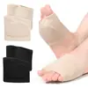 Almofada canelada para antepé para homens e mulheres, protetor de polegar espessado e ultrassuave, com almofada de antepé de silicone integrada