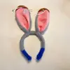 Comercio Exterior Transfronterizo Judy Cola de Conejo Cosplay Diadema Cola de Conejo Orejas Lindas Adorno para la Cabeza Accesorios para el Cabello de Felpa Navidad