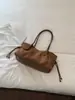 Bolso tote retro de gamuza estilo Maillard, gran capacidad, modelo para mujer, nueva colección de otoño 2026, adecuado para ir al trabajo
