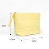 Bolsa de maquillaje minimalista brillante de exportación transfronteriza, ligera y fácil de llevar para viajar, neceser impermeable, bolso de mano de gran capacidad