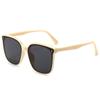 Nuevas Gafas de Sol de Moda Estilo Coreano para Mujer, Gafas de Sol de Protección Solar Versátiles y de Gama Alta, Gafas de Sol Estilo Celebridad de Internet Uñas de Arroz