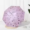 Paraguas con impresión al por mayor, sombrilla plegable de doble uso para mujer, ideal para días soleados y lluviosos, con protección UV y logotipo publicitario.