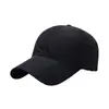 Gorra de Béisbol Ligera de Secado Rápido, Malla Transpirable de Verano, Color Sólido, Versátil, Media Gorra con Visera Grande para Protección Solar