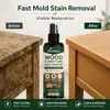 KineShineX Removedor de Moho para Muebles de Madera, Spray Limpiador de Moho para Gabinetes, Mesas y Sillas de Madera, Eliminación de Manchas y Cuidado Renovador