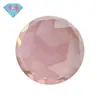Huagang Gems Placa Triangular Redonda de Fondo Plano 182 # Corte Nano Rosa Cara de Anillo Piedra Suelta