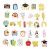 Lápis de desenho régua triângulo série de material escolar para estudantes pingente de liga colorida chaveiro DIY pingente de bolsa