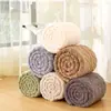 Manta Polar Jacquard Tafetán Popular Transfronteriza Europea y Americana, Manta Polar de Siesta Doble Cara Tamaño Extra Grande Estándar de EE. UU. para Coche y Sofá