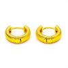 Oro de arena de Vietnam Aretes de Oruga para Mujer Hebilla de oreja hebilla moda femenina aretes de oro de arena aretes de Oruga