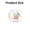 Shangyi SPZ-KG209 Flor Pájaro Sala de Estar Dormitorio Pegatinas de Pared Autoadhesivas Decoración de Interruptor Venta al Por Mayor de Fábrica Pegatinas de Interruptor