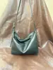 Bolso de Hombro Nuevo de Cuero Genuino, Bolso Cruzado de Moda y Casual para Mujer, Piel de Vaca de Primera Capa, Cremallera Versátil, Bolso Suave de Cuero para el Trabajo al por Mayor