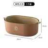 Nuevo Lavabo de Verduras de Doble Capa Cesta Coladora Lavar Frutas Filtrado de Agua Cesta para Verduras Plato para Frutas Tamaño Grande Engrosado Cocina Hogar