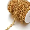 Preservador de Cor Nariz de Porco Corrente Feita à Mão Corrente de Aço Inoxidável Corrente Japonesa DIY Estilo Europeu e Americano Colar Hip-Hop Pulseira Atacado Transfronteiriço
