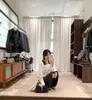 Falda Umbrella de Lana Mezclada Gris Oscuro de Cintura Alta Estilo Coreano BRIVIN para Mujer Invierno 2026 Estilo Perezoso Falda Midi con Caída