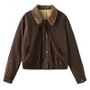 Otoño e Invierno 2025 Nuevo Chaqueta Casual de Moda Urbana Europea y Americana para Mujer Chaqueta de Algodón W034 24107