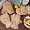 Guantes Lindos de Perro Dachshund Estilo Nuevo para Mujer en Otoño e Invierno, Adecuados para Ciclismo al Aire Libre, Colgantes para el Cuello, Protección contra el Frío, Forrados de Felpa y Guantes de Algodón Engrosados