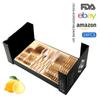Amazon Transfronterizo 1010 Vajilla Juego de 24 Piezas para 6 Personas, Cuchillo, Tenedor, Cuchara Juego de Cuatro Piezas, Juego en Caja de Regalo, Acero Inoxidable